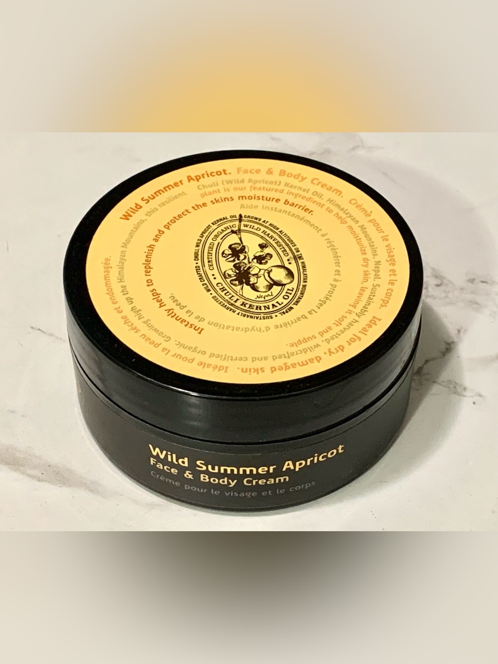 Tweak'd by Nature Wild Summer Apricot face and body cream 4 oz